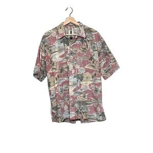Tori Richard Honolulu vintage short sleeve button up Hawaiian shirt size XL